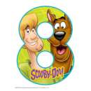 Scooby Doo Number 8 Edible Icing Image